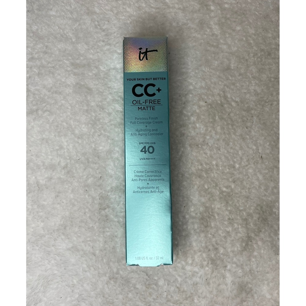 IT Cosmetics‎ Your Skin But Better CC Oil-Free Matte SPF 40 Foundation Rich 1.08